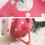 Hoher Kragen 2-beinige Katze Pullover Rosa S warm 5