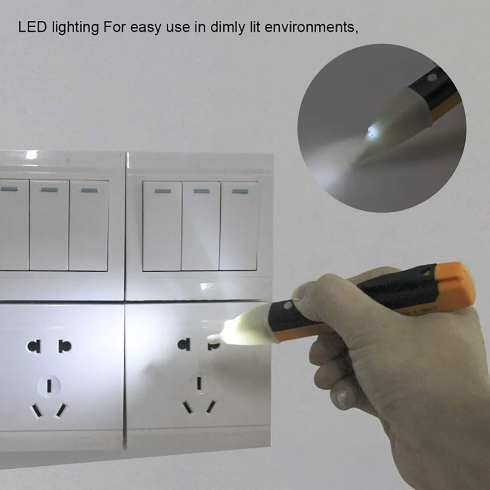 Non Contact Electricity Pen With Led Indicator Handheld Electrical Tester For Circuit Detection 7891319486868
