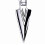 Collar de punta de flecha para hombre 65cm/25.6in Plata 7