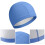 Universelle Badekappe, elastischer Nylon, Erwachsene, Blau 3