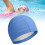Universelle Badekappe, elastischer Nylon, Erwachsene, Blau 7