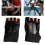 Halbfinger-Gym-Handschuhe Größe M 150 g Schwarz/Orange 8