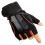 Halbfinger-Gym-Handschuhe Größe M 150 g Schwarz/Orange 5
