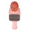 Micrófono de karaoke rosa 18650 1200mAh Bluetooth 6-8h 13