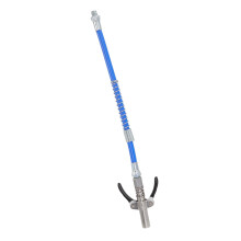 Téton d'embout de graisse mâle G1/8 avec tuyau de 30,5 cm, électrique, manuel, à pince