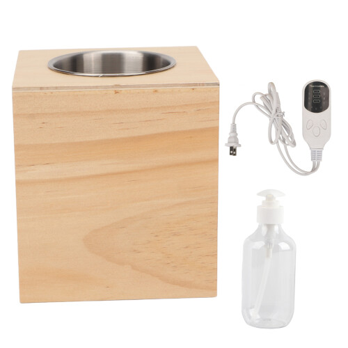 Massage Oil Heater Warmer Professional Heating Timeable Adjustable Temperature Single Bottle 1