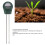 3-in-1 Bodenfeuchtemesser ABS 6x3,5x25,8 cm 3