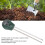 3-in-1 Bodenfeuchtemesser ABS 6x3,5x25,8 cm 10