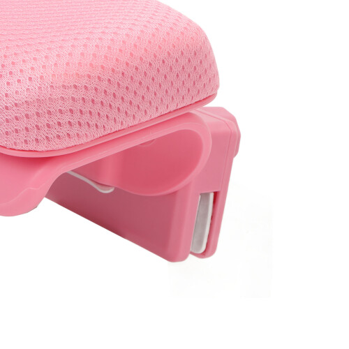 Corrector de postura para niños rosa, altura ajustable 2