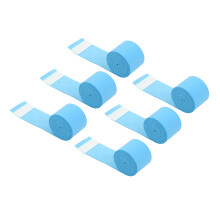 6er-Pack PU mattes Griffband für Schläger,2,5cmx110cm,Blau