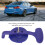 6 piezas de abrazaderas de ventosa de ABS para vidrio de coche y hogar 12