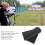 Ein Paar Leder-Bogenspitzenschutz schwarz 17g 11