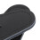 Ein Paar Leder-Bogenspitzenschutz schwarz 17g 10