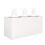 3 Bottle Spa Warmer Adjustable 9 Temperature Mode with Timer Massage Oil Lotion Cream Bottle Heater 16