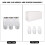 3 Bottle Spa Warmer Adjustable 9 Temperature Mode with Timer Massage Oil Lotion Cream Bottle Heater 12