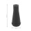 5 Stück 6 mm Gummipfeilspitzen schwarze weiche stumpfe Köpfe 7