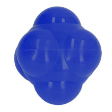 Pelota de goma de reacción de color brillante Hex Trainer para la coordinación mano-ojo & agilidad Azul