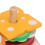 Juego de cocina de comida rápida de madera compuesta 40 piezas 3