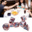 7Pcs Metal Polyhedral Dice Set RPG Card Games Odorless Table Game Gear Dice for Table Games Accessory Type 2 16