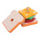 Juego de cocina de comida rápida de madera compuesta 40 piezas 9