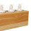 4 Bottle Massage Oil Heater Adjusting Temperature Internal Timer Massage Lotion Warmer 110‑ 10