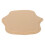 Tabla de compresión abdominal - Espuma beige 3330 cm 1