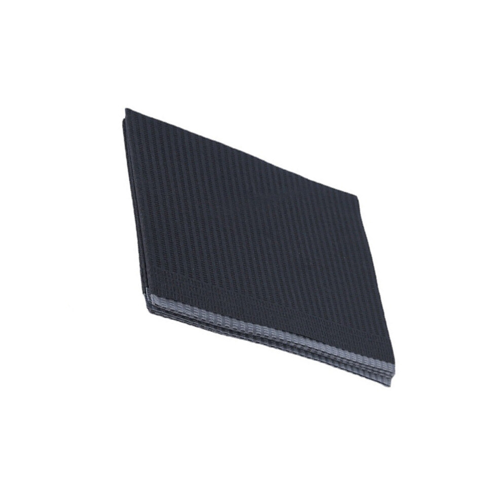 Black 125Pcs Disposable Tablecloth Simple Practical Waterproof Leakproof Disposable Table Cover For Nail Eyelash Salon