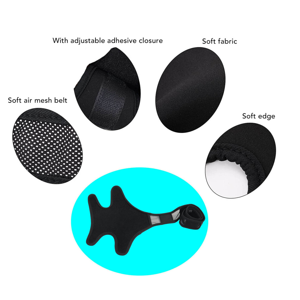 Dog Knee Support Brace Soft Neoprene Adjustable Breathable Dog Elbow Brace for Pain Relief M