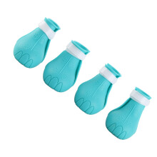 Katzenpfotenschutz-Silikonstiefel 4er-Set 7  4  2,5 cm