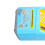 Mini cajero automático azul 13,5x12x23cm almacenamiento 8