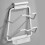 2-Schicht-Topfdeckelhalter Aluminium-Wandmontage 4