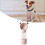 Botella de agua para perros rosa transparente 350ml/200ml 5