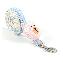 Modelo M 1.2m Arnés de chaleco para mascotas de cuerda 4-8.5kg Marrón/Azul