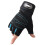 Gewichtheben Halbfingerhandschuhe 180 g Hellblau M 9