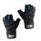 Gewichtheben Halbfingerhandschuhe 180 g Hellblau M 10