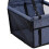 Asiento de coche para perro azul marino - elevador ajustable 14