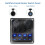 4-Gang Kippschalter-Panel 20A DC12-24V Blau 12