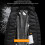 Beheizte Jacke Intelligenter Thermostat Schwarz XL 10