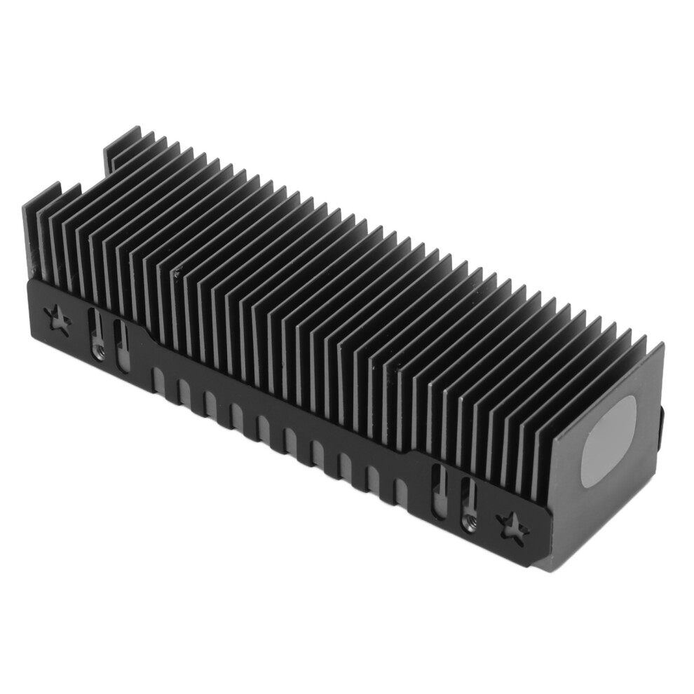 M.2 Ssd Cooler 38 Cooling Fins Multi Channel Base Mg Aluminium Alloy Ssd Heatsink With Thermal Pad For Pc Office 4961319502806