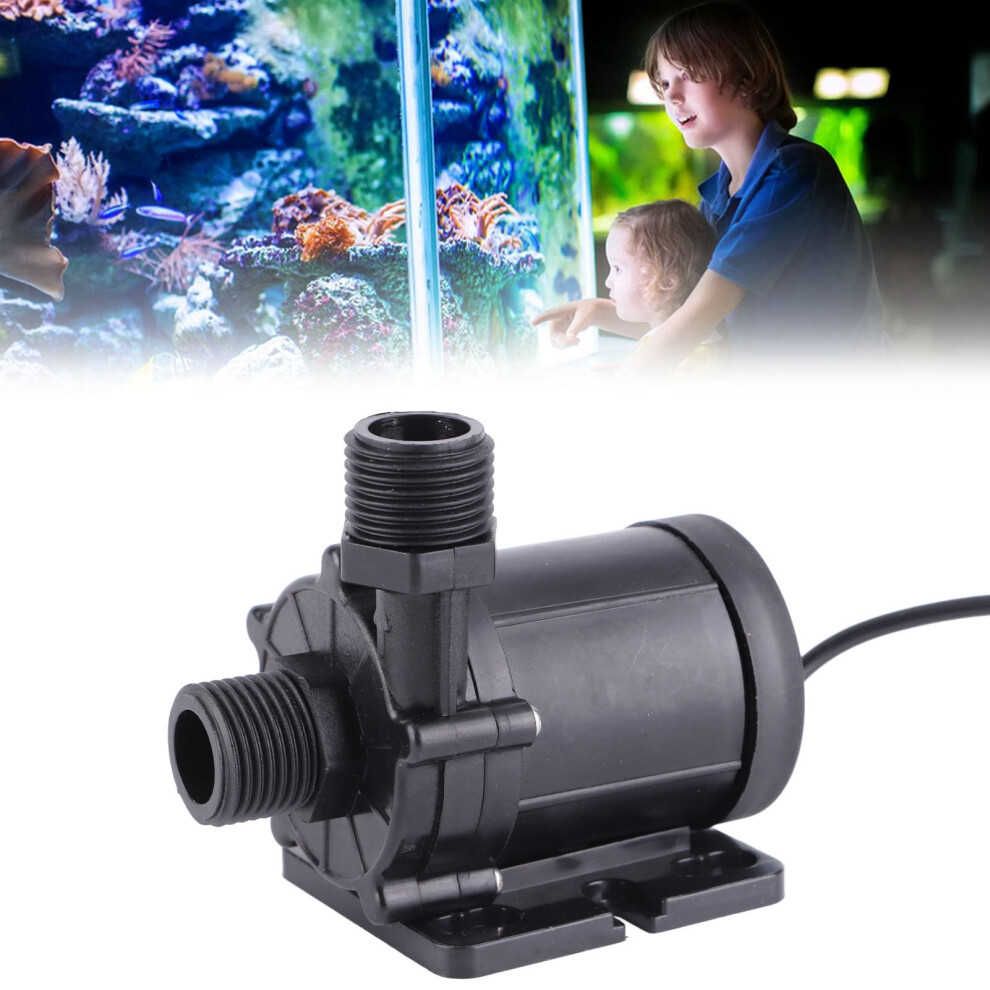 Booster Pump Brushless Motor Low Noise Dc12v 30W 800L/H 12M Discharge Lift For Heater 4921319502626