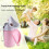 500ml Notfall-Urinal für Säuglinge, 22x8cm, rosa 3