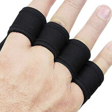 Halbfingerhandschuhe mit Handgelenkbündchen, Silikoninnenflächen für Fitness & Radfahren