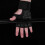 Fingerlose Handschuhe mit Silikon-Handfläche, Größe L 4