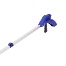 Faltbarer Aluminium-Müllgreifer mit Gummisaugnapf, 83 cm