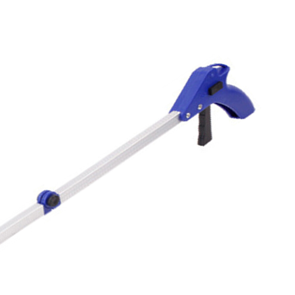 Foldable Garbage Picker Rubber Suction Cup Aluminum Rod Trash Reacher Grabber Litter Picking Tool Aluminum Square Tube