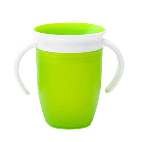 Silikon-Trinkbecher 200 ml, 10,5  10,5  8 cm Grün 1