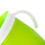 Silikon-Trinkbecher 200 ml, 10,5  10,5  8 cm Grün 8