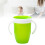 Silikon-Trinkbecher 200 ml, 10,5  10,5  8 cm Grün 1