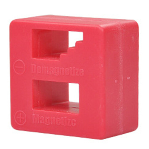 Magnetisierer/Demagnetisierer 2-in-1 Rot 54x52x29mm 1