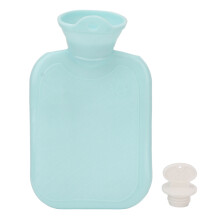 Modell 500ML Heißwasserbeutel Weiches PVC 20x12.5cm Blau